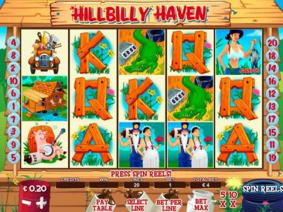Hillbilly Haven Slot Review Screenshot Nyx Interactive Logo
