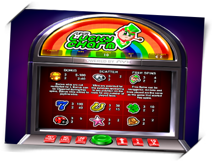 Super Lucky Charm Slot Review Nyx Interactive Logo